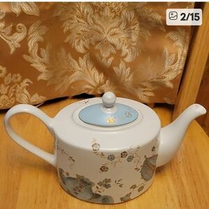 Eliza Spring Fine China Teapot and Lid